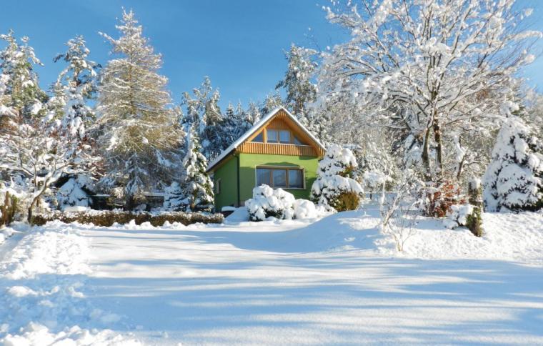 Feriehus i Erzgebrige vinter