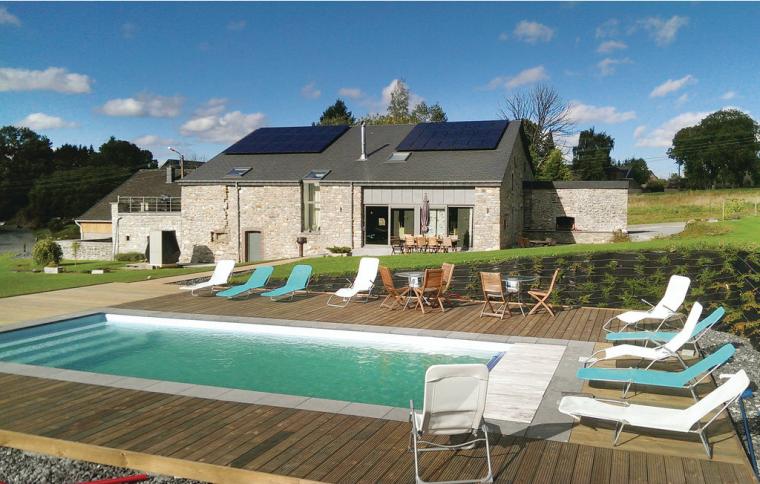 Feriehus pool Belgien