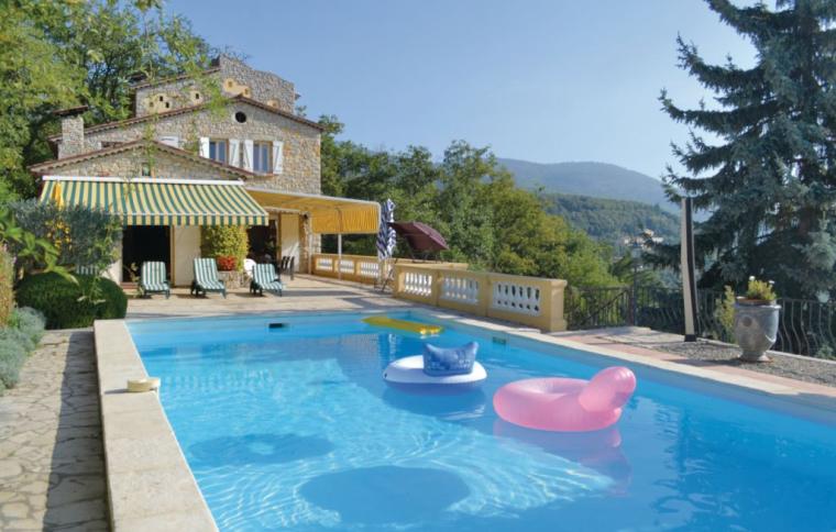 Feriehus med pool i Provence