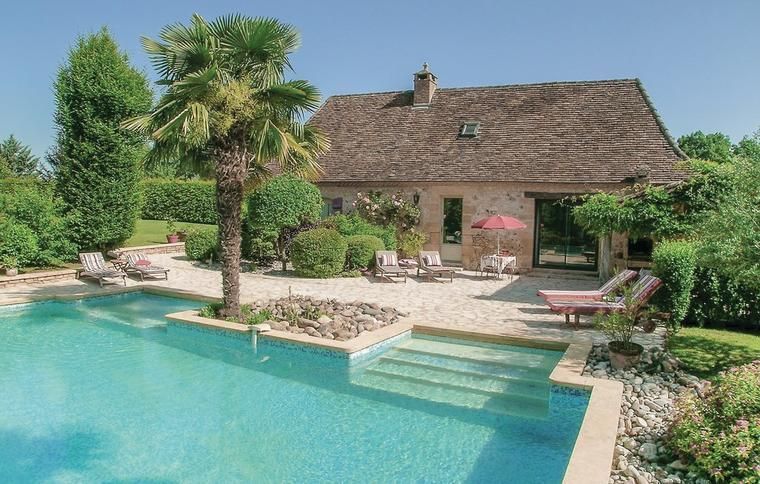 Feriehuse med pool i Frankrig