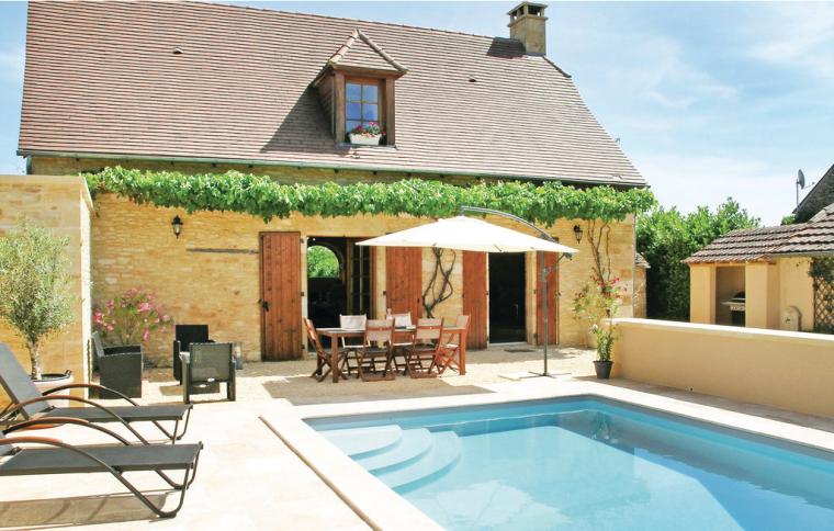 Feriehus pool Montignac