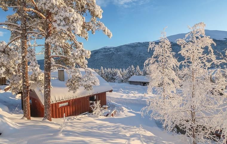 Feriehus nær Kvitfjell