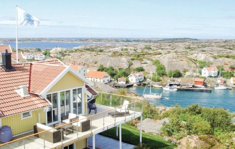 Feriehus på ø i Sverige