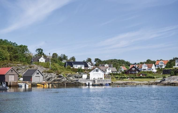Lej en hytte på Bømlo tæt på vandet