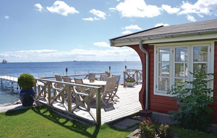 Sommerhus på Sjælland ved vandet