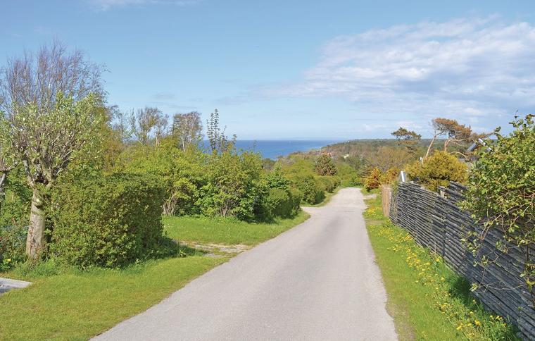Udsigt fra sommerhus ved Vejby