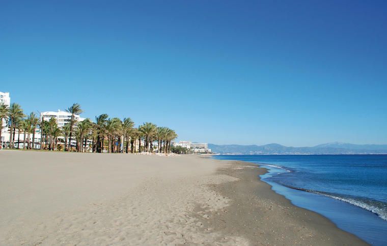 Strand ved Torremolinos
