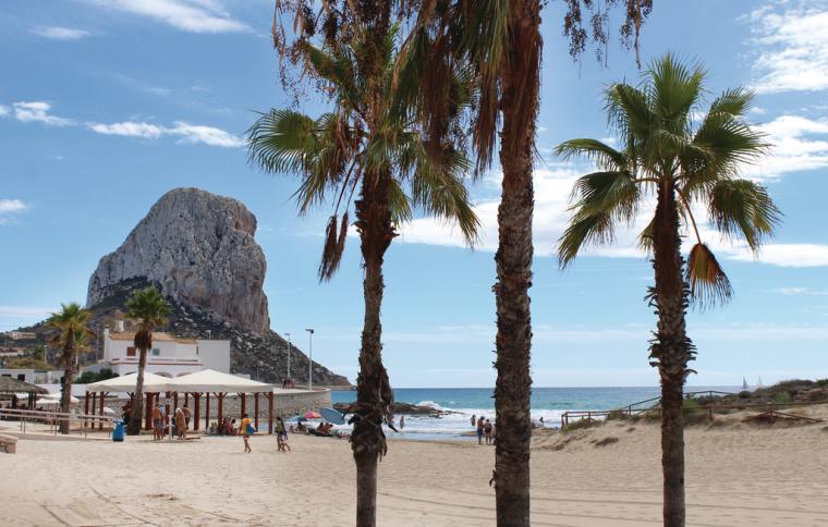 Strand i Calpe