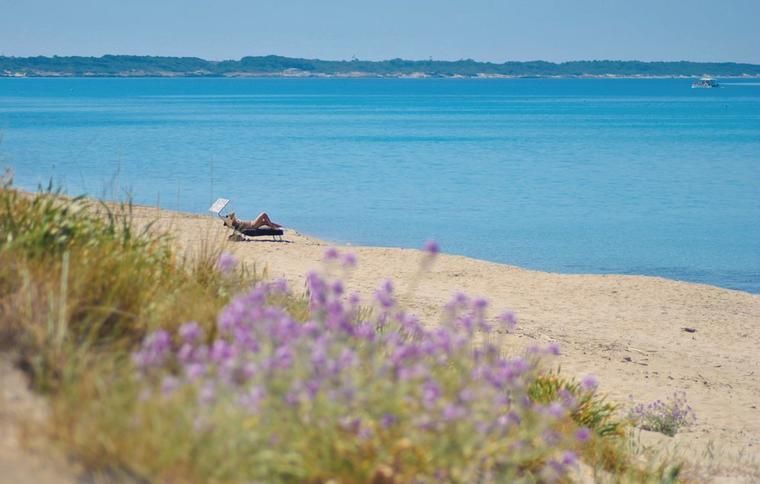 Strand nær Alezio