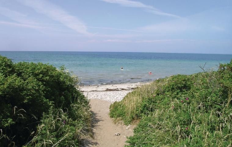 Fra et sommerhus i Ordrup er der ikke langt til den gode strand