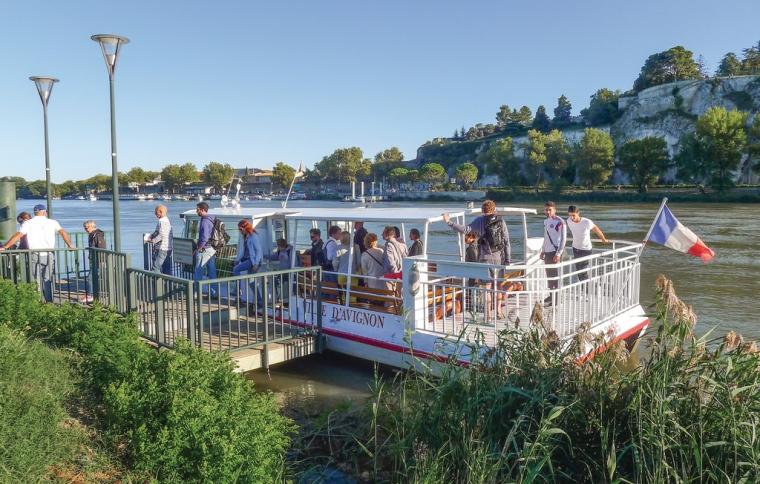 Turbåd i Avignon