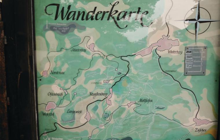 Vandreruter i Winterberg