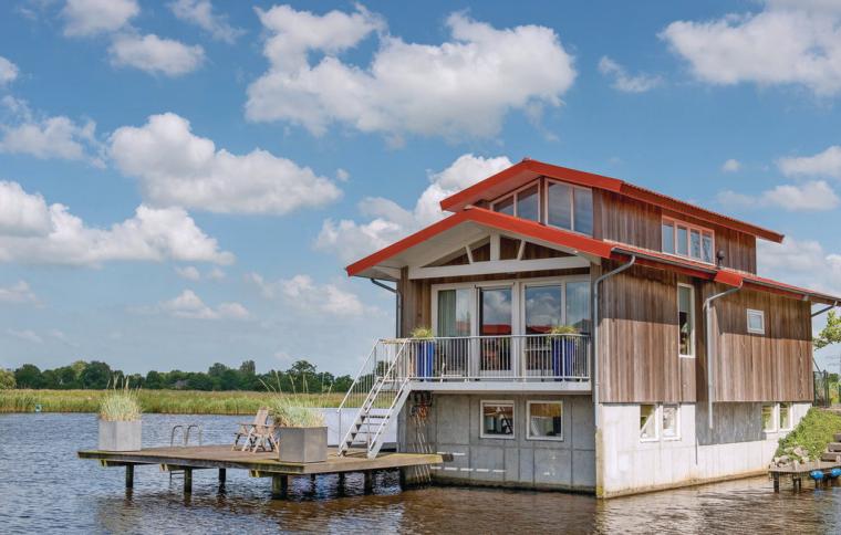 Feriehus i Holland på vandet