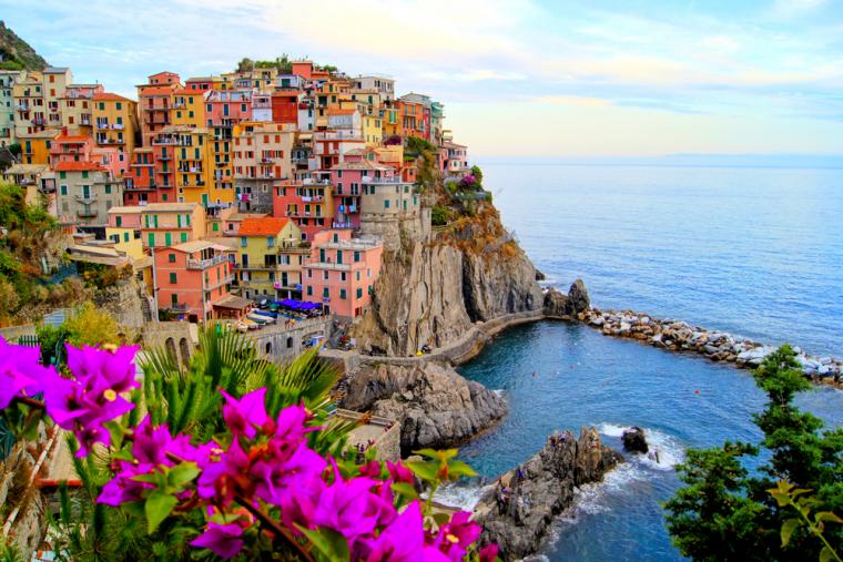 Besøg Cinque Terre på jeres ferie i Ligurien