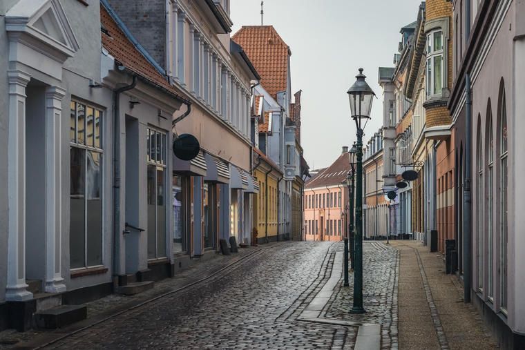 Oplev den gamle bymidte fra et sommerhus i Viborg