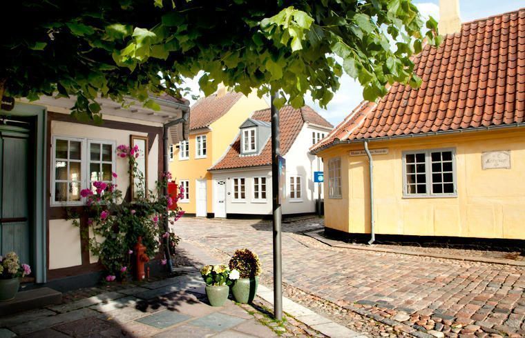 Se den gamle bydel i Odense
