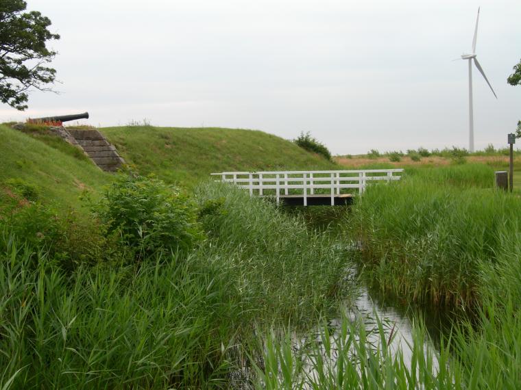 Det gamle fæstningsværk i Frederikshavn kan opleves fra jeres sommerhus i Nordjylland