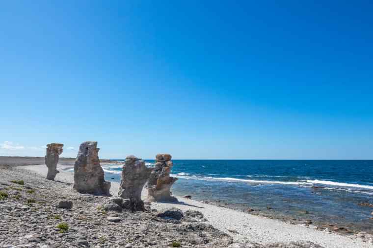 Strand på Gotland