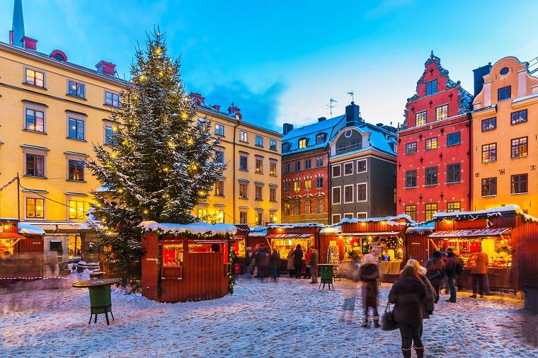 Julemarked i Stockholm