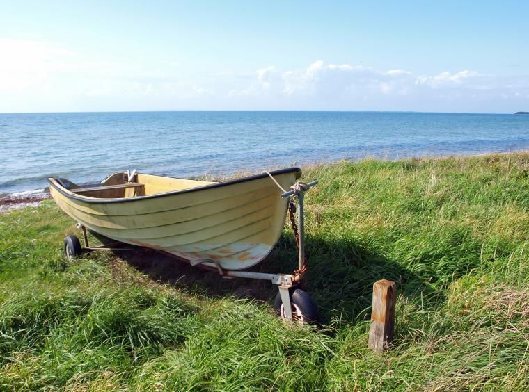 Hold badeferie fra et sommerhus på Fyn