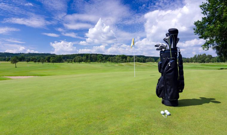 Golfbane tæt på sommerhus