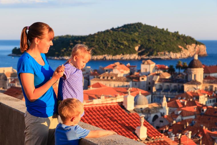 Familieferie i Dubrovnik