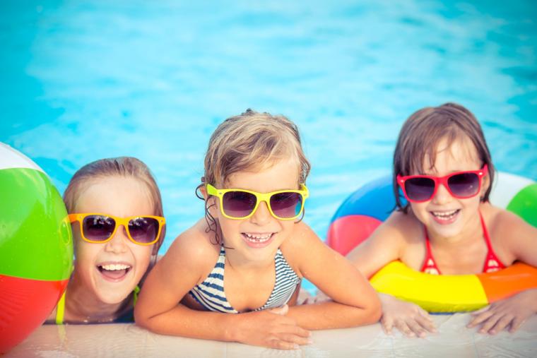 Sommerhuse med pool