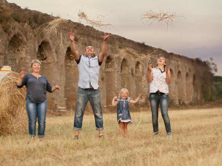 Familieferie i Polen