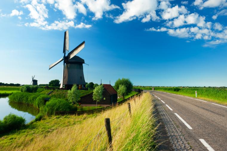 Vindmølle i Holland