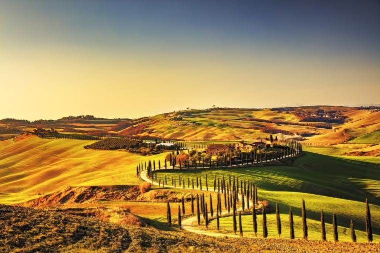 Hold ferie i Toscana omgivet af smuk natur