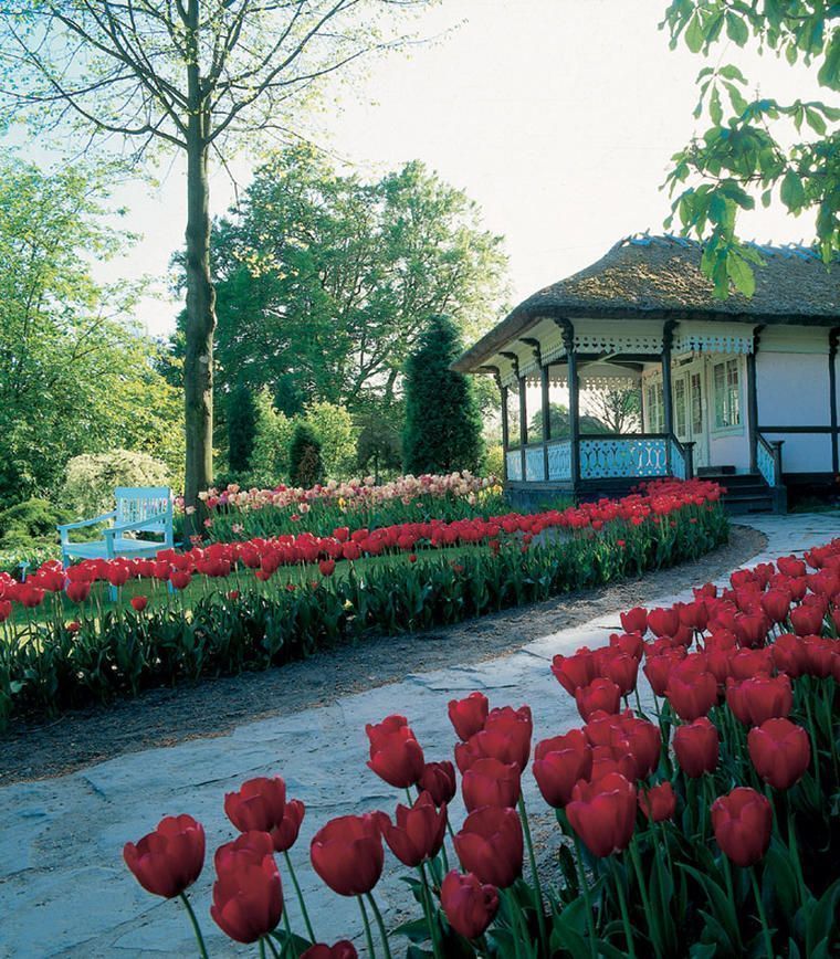 Den smukke park på Gavnø Slot