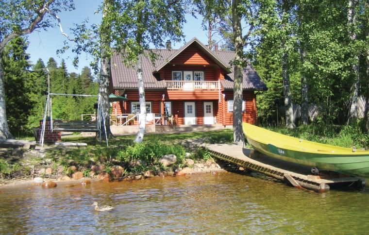 Feriehus i Finland med båd