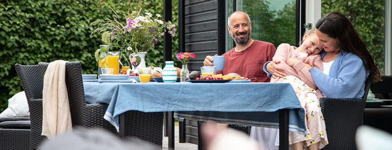 familie i sommerhus, dk